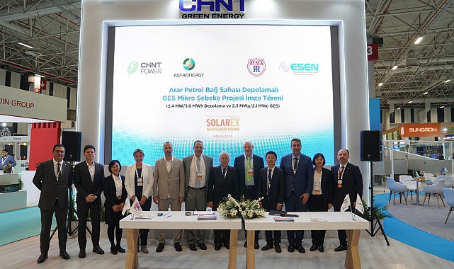 Chint Power’dan Türkiye’nin En Büyük Mikro Şebeke Uygulamalı Depolamalı Güneş Enerjisi Tesisi