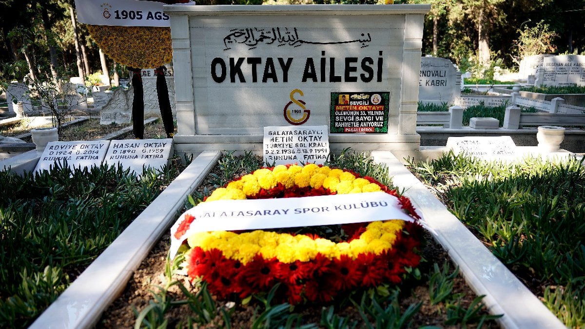 Metin Oktay, mezarı başında anıldı