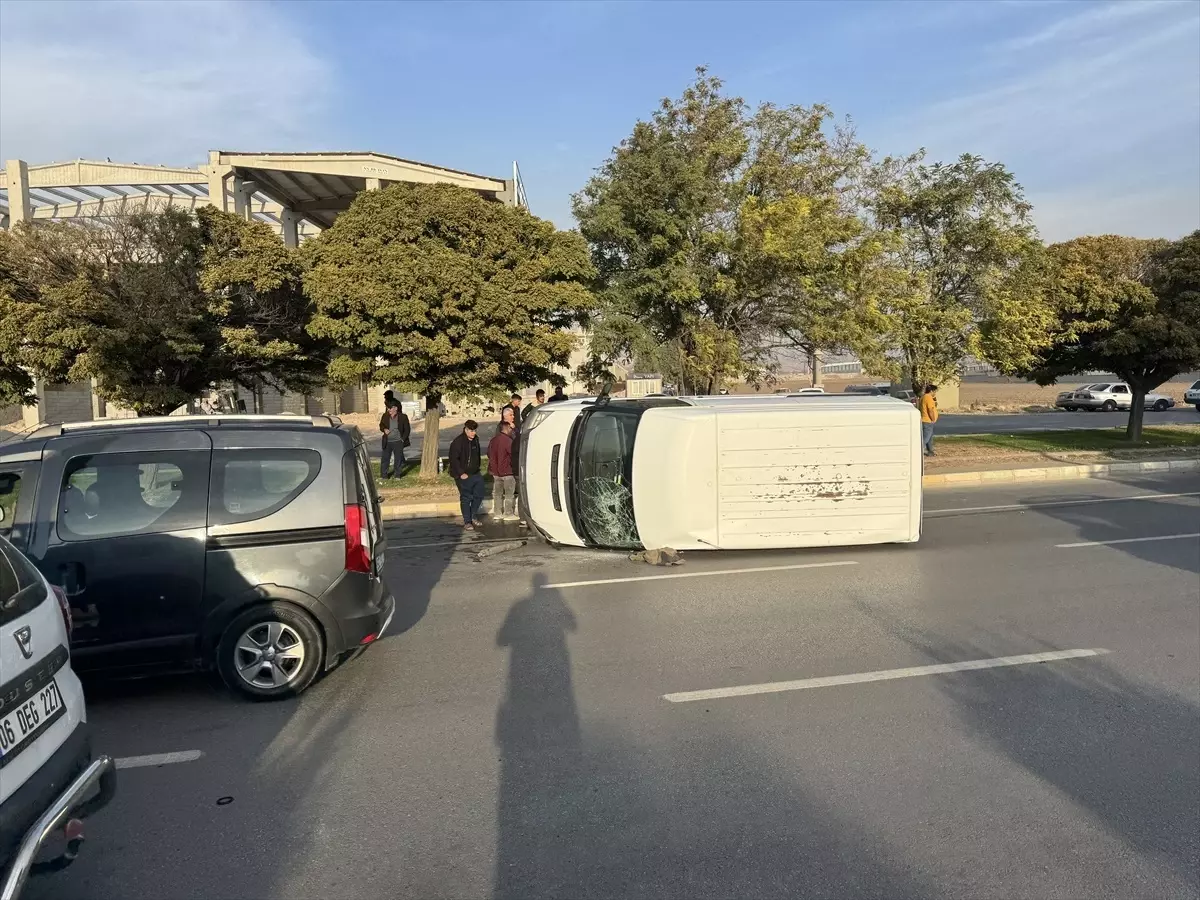 Dulkadiroğlu’nda Trafik Kazası: 1 Yaralı