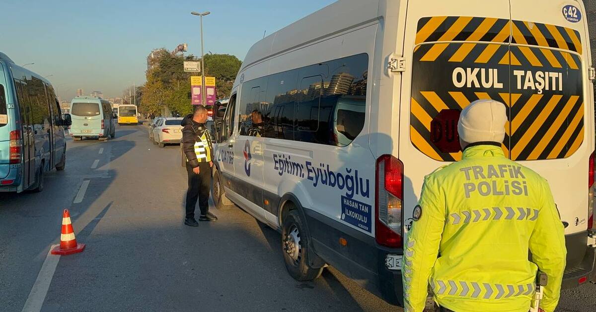 İstanbul’da okul servislerine sıkı denetim