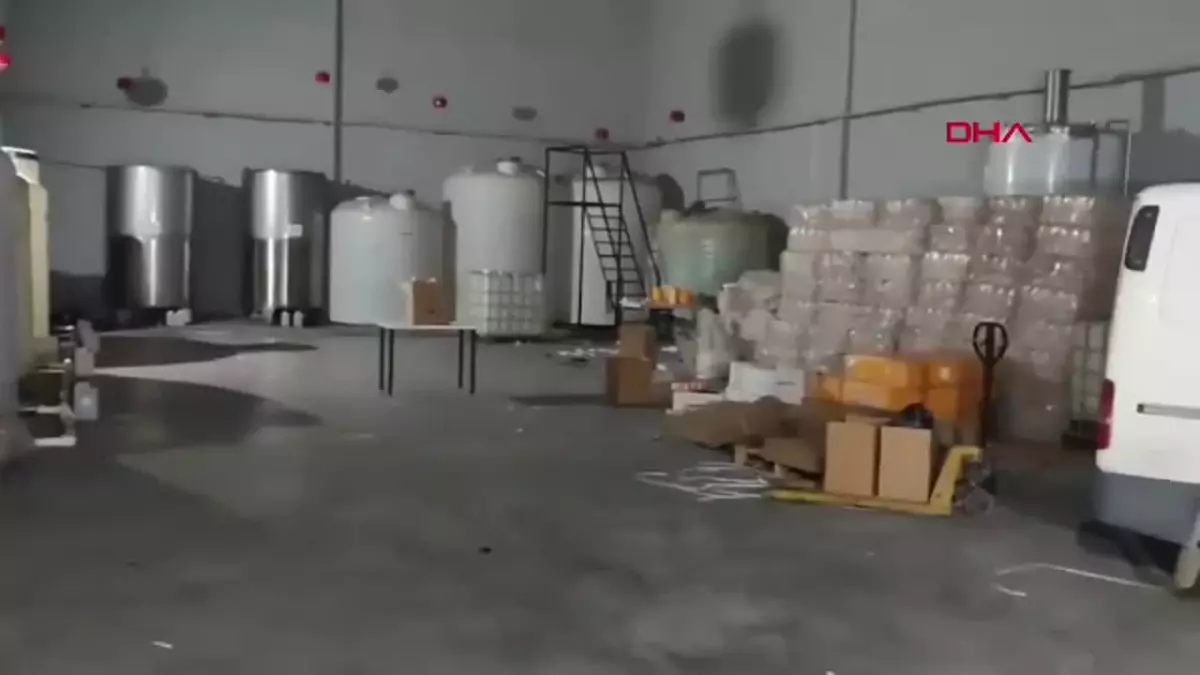 ‘Çengel-14 ve Çengel-15’ operasyonlarında, 136 bin 904 litre sahte alkol ve etil alkol ele geçirildi
