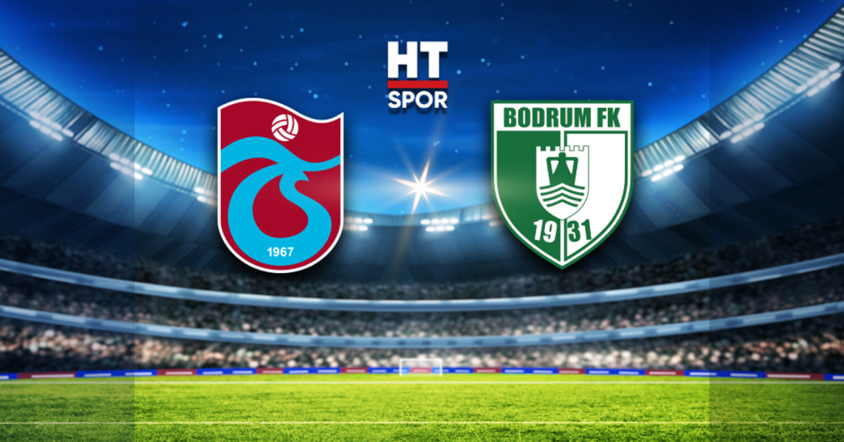 Trabzonspor – Si̇pay Bodrum FK maçı CANLI YAYIN